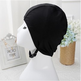 Loose Cloth Adult Swimming Cap Swimming Cap Long Hair Large Size Shedding High Elasticity Swim Cap Comfortable Stretch Fabric Ear and Hair Protection Hat for Women Pool Hat Adult Training Swimming Hat