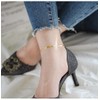 Women's Anklet, Gold, Fine, Snake Chain, Stainless Steel, Hypoallergenic, Friends,