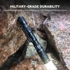 Guardtier ML70 Dual-Switch EDC 2AA Flashlight - 1500 Lumens Rechargeable
