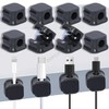 20 Piezas Organizador de Cables Magnético - Clips Organiza Cables
