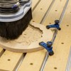 Rockler Mini Bit-Saver Hold Down Clamps, 3-1/4''L x 3/4''W, 2-Pack