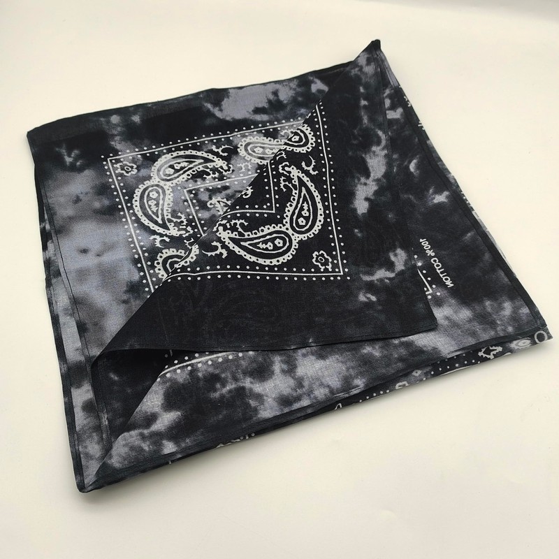 Trifong Bandana, Unisex, 100% Cotton, Cashew Nut Pattern, Paisley Handkerchief,