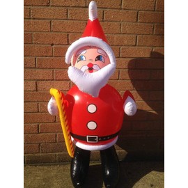 Inflatable Santa Claus Father Christmas for Christmas Decoration Outside Party (50cm)