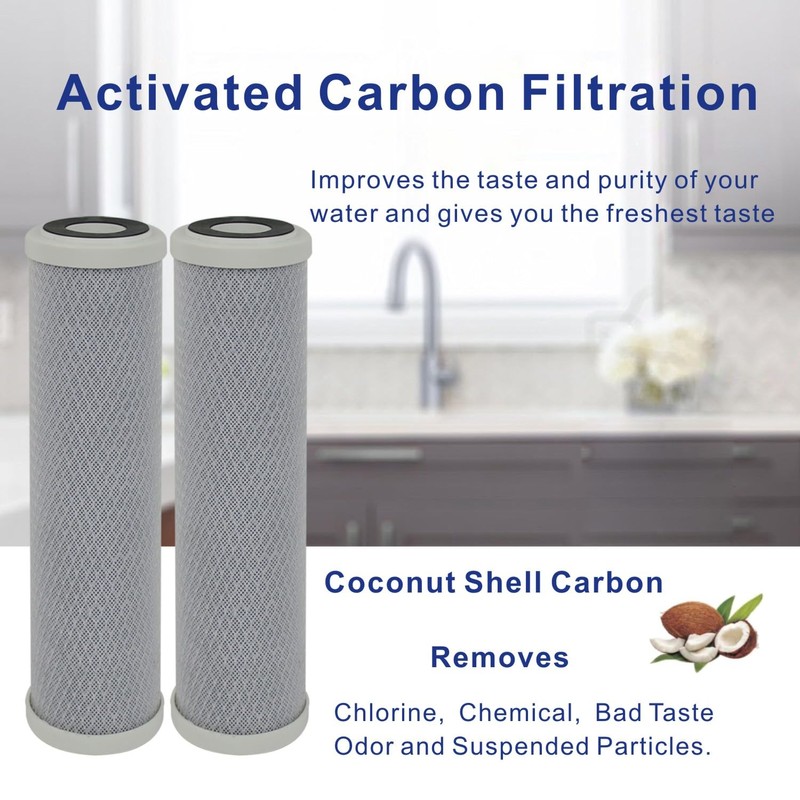 Replacement Filters Sets With Membrane(TFC-RS9-50) Only Compatible With Rainsoft UF50,