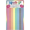 Map Dot Stickers - Assorted Colors - 1/8" Diameter