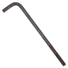 3/4"-10 x 16" L-Bolt Concrete Anchor Bolt - Plain Finish by Conquest Fasteners