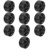 Glarks 10 Pieces Carbon Steel 3/4 Inch NPT Male Pipe