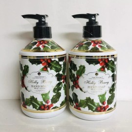 Pure Passion 2 Bottles Pure Passion ~ Holly Berry Moisturizing Hand Soap 17.5 fl oz Each