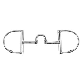 Schneiders FES Correction Port D-Ring Horse Bit | Size 1 1/2 | Enhances Horse Training Progress | Independent Side Functionality | Offers Leverage Options | Promotes Salivation & Sensitivity