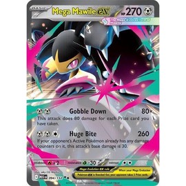 Pokemon - Mega Mawile ex - 094/132 - ME01: Mega Evolution (MEG) - Double Rare - Single Card