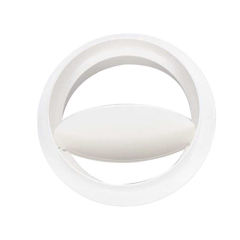 Duct Damper Connector, 6in Backdraft Damper with Single Way for