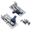 Hxszk LD-0220-50SC Soft-Close Pivot Hinges 2-Pack, Silent Tip Out Tray