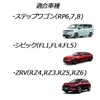Step Wagon (RP6, RP7, RP8) Civic (FL1, FL4, FL5) ZRV