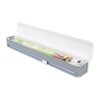 Plastic Wrap Dispenser Adjustable Refillable Wall Mounted Suction Cup Food