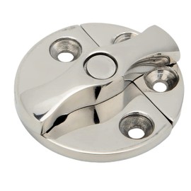 Generic Stainless Steel 316 Boat Door Cabinet Hatch Round Turn Button Twist Catch Latch Rotation for Marines Yachts (1Pc)
