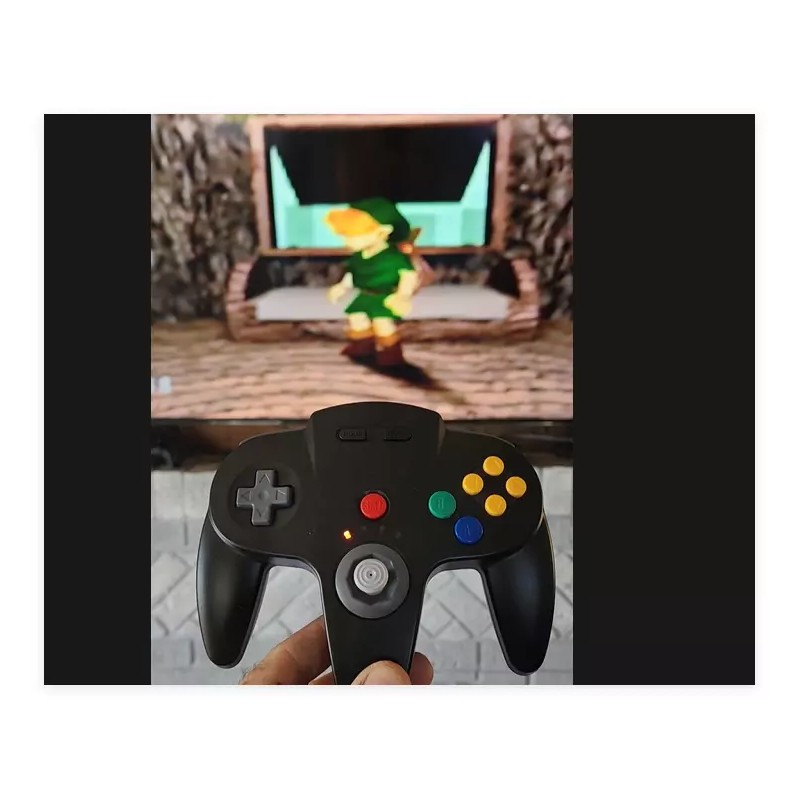 Unbranded Wireless N64 Switch Online Rumble Controller for Switch PC