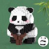 Panda Building Block, 1 Set Cute Animal Building Block DIY Room