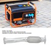 Exhaust Flex Ripple Pipe 5 to 6.5KW Wear Resistant Silent