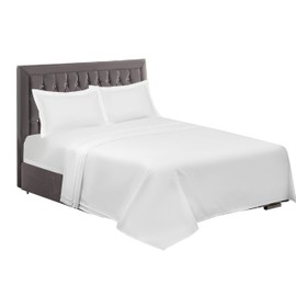 Sapphire Collection 800 Thread Count Pure Egyptian Cotton Super Soft Hotel Quality Flat Sheet (Single Flat Sheet)