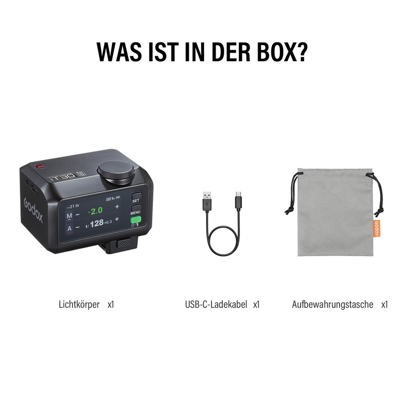 GODOX iT30Pro-C Flash Camera Flash, TTL Auto-Exposure 2.4GHz System 1/8000s