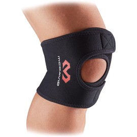 McDavid Knee Supporter, Wrap Series, For Left and Right Use, Fixed, Compression, Black, Sports, Daily Life, black (black 19-3911tcx), M