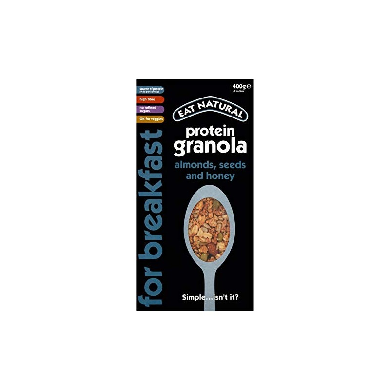 Protein Granola with Almonds Seeds and Honey 400g by Eat