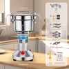 Electric Grain Mill Grinder - 2000W High-Speed 750g 304 Stainless
