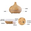 Aroma Essential Oil Diffuser, JoySusie 500ml Wood Grain Ultrasonic Cool