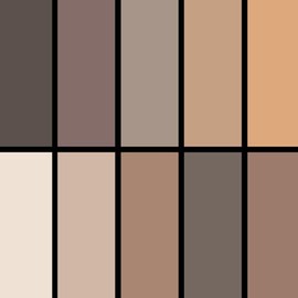 Palladio Eyeland Vibes Paleta de Sombras de Ojos 10 Tonos Sandbar