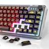 MAGIC-REFINER 81 Keys Compact Gaming Keyboard and Custom Coiled USB
