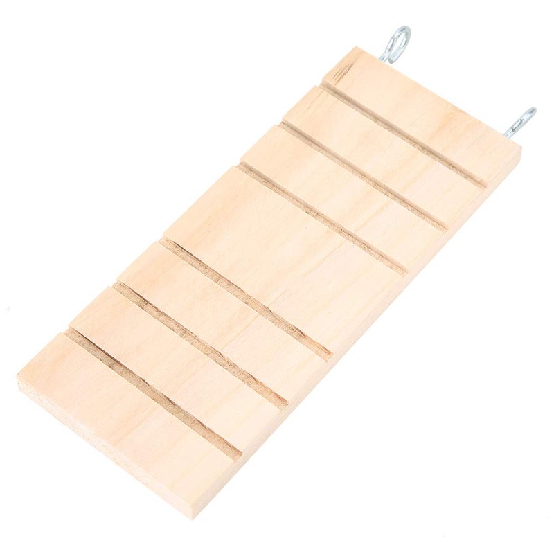 Rabbit Hutch Ramp Replacement Board Pet Wooden Ladder Hamster Bird
