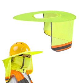 Helmet Sunshade, Sunshade, Sunshade, For Helmet Mounting, Helmet Visor, Sun Shade, Foldable, High Visibility, Helmet Visor, Heatstroke Protection, UV Protection, Mesh, Breath Full Brim Mesh Sunshade, No Helmet, Removable Zipper