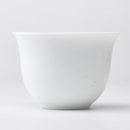 Tenka Tea Line Shogun White Cup 1.1 fl oz (30 ml) (Full Water 1.7 fl oz (50 ml), Chinese Tea Ceremony, Tea Cup