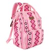 Wrangler Western Diaper Bag Aztec Backpack Organized Daypack-Cowgril Fashion:_Hot Pink