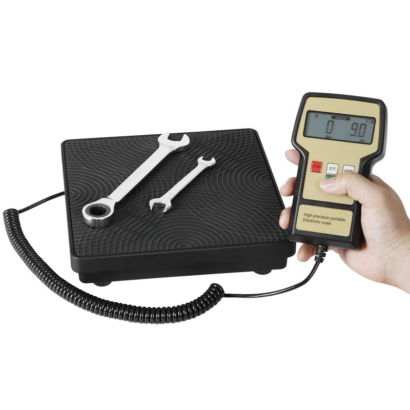 SEGAWE 220lbs Digital Electronic Refrigerant Charging Recover Weight Scale for