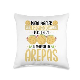 Arepa Maker Colombian Snacks Arepas Grill Arepa Flour Throw Pillow