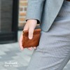 (EndMark) Genuine Leather Coin Case, Bag Type, Made in Japan,