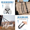 KOOK UDU Dog Seat Belt,New Dual Pet Car Headrest Restraint