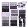 Kit De Extensión De Pestañas De Capacidad Extragrande