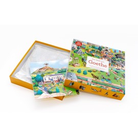 Laurence King 9783962443696 Die Welt von Goethe 1000 Piece Puzzle, Yellow