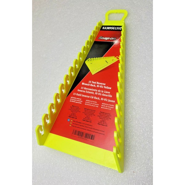 Snap-on New Flexible Snap On Reverse Vinyl YELLOW High VIZ