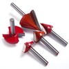 Genmitsu V-Groove Trimmer Bit, 0.2 inch (6 mm) Axle, 60°