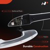 A-Premium Rear Right Passenger Side Exterior Door Handle Compatible with