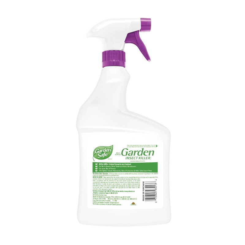 Garden Safe Brand Multi-Purpose Garden Insect Killer2, 32 Fluid Ounces,