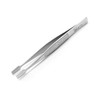 Ketama® Stamp tweezers – wide, flat tip – stainless steel