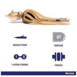 Mustad Octopus Live Jig w/Assist Hooks Sand