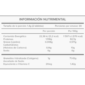 2 Frascos Colágeno Hidrolizado 700 Mg Naturex C/120 Tabletas
