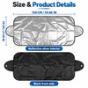 Waterproof Car Windshield Snow Cover – Protective Sun Shade for