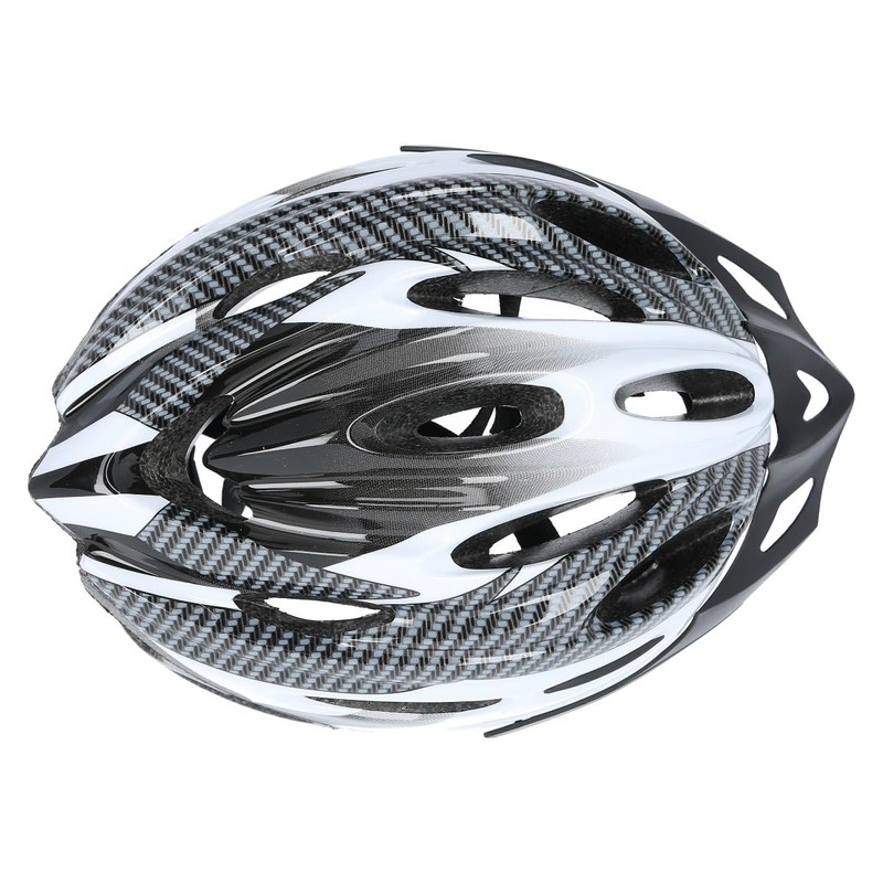 Trespass Crankster, White, S/M, Adjustable Cycle Safety Helmet with Ventilation,