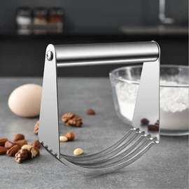 KDDOM Stainless Steel Dough Blender Pastry Cutter Flour Mixer Kitchen Handheld Professional Dough Blender
